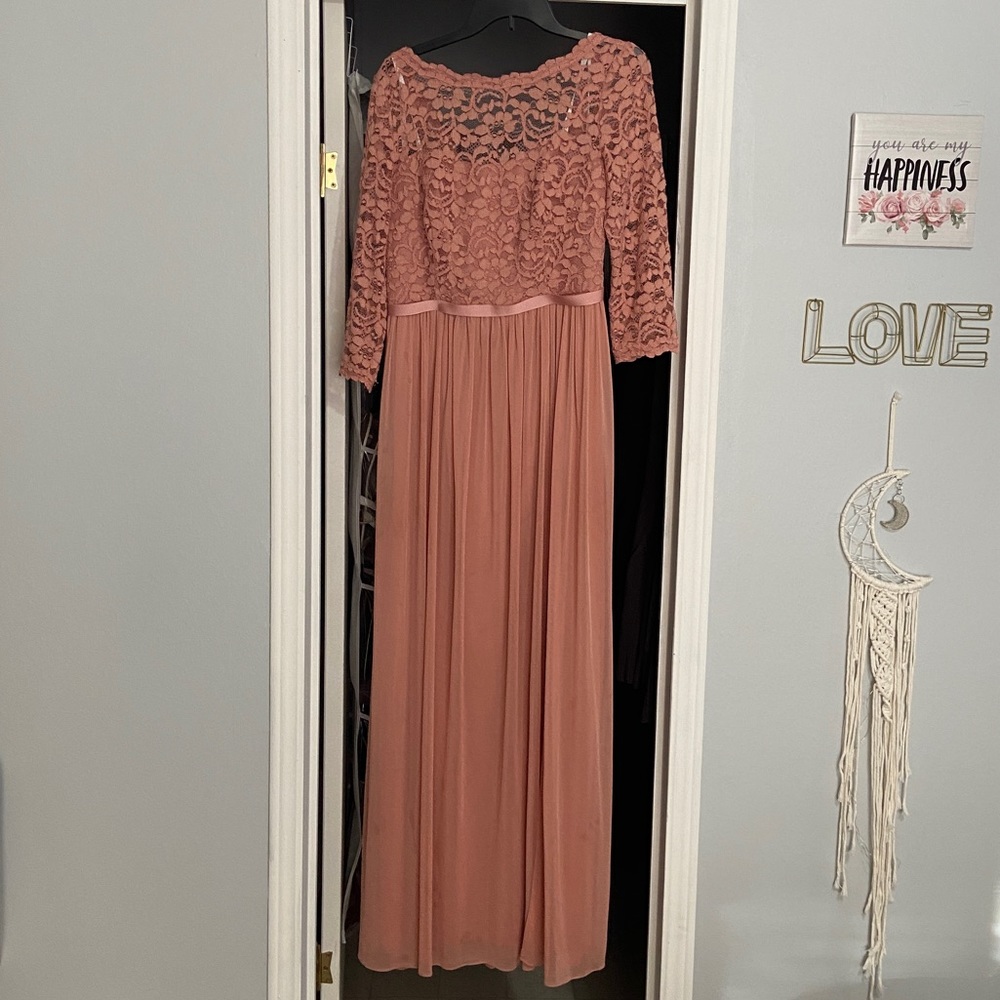 David’s Bridal Bridesmaid Dress